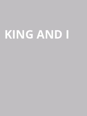 King And I at London Palladium